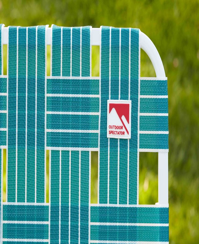 Outdoor Spectator Classic bed Folding Chaise Lounger Camp/Lawn Chair