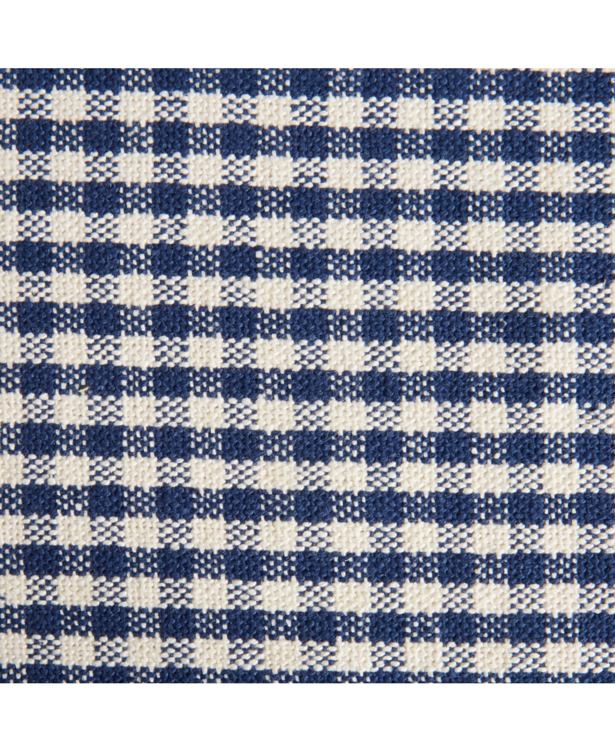 Town & Country Living Gingham Fringe Placemat Set 4-Pack 13"x18"