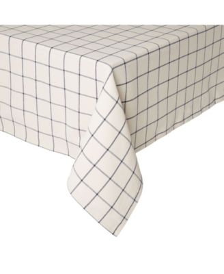 Window Pane Tablecloth Single Pack 60"x84"