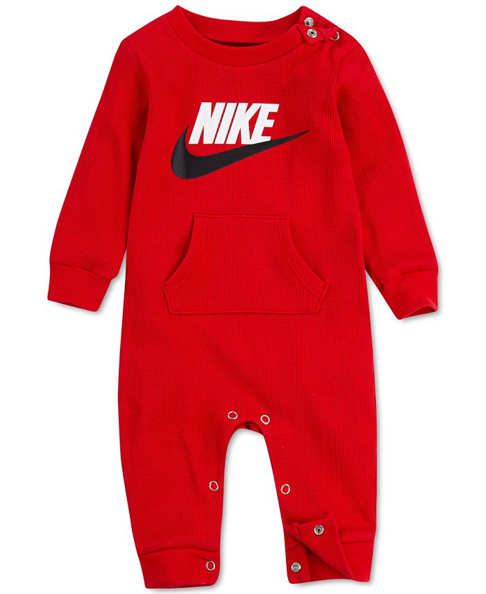 Nike Baby Boys Futura Thermal Cotton Coverall - Macy's