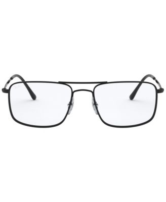 RX6434 Men's Square Eyeglasses