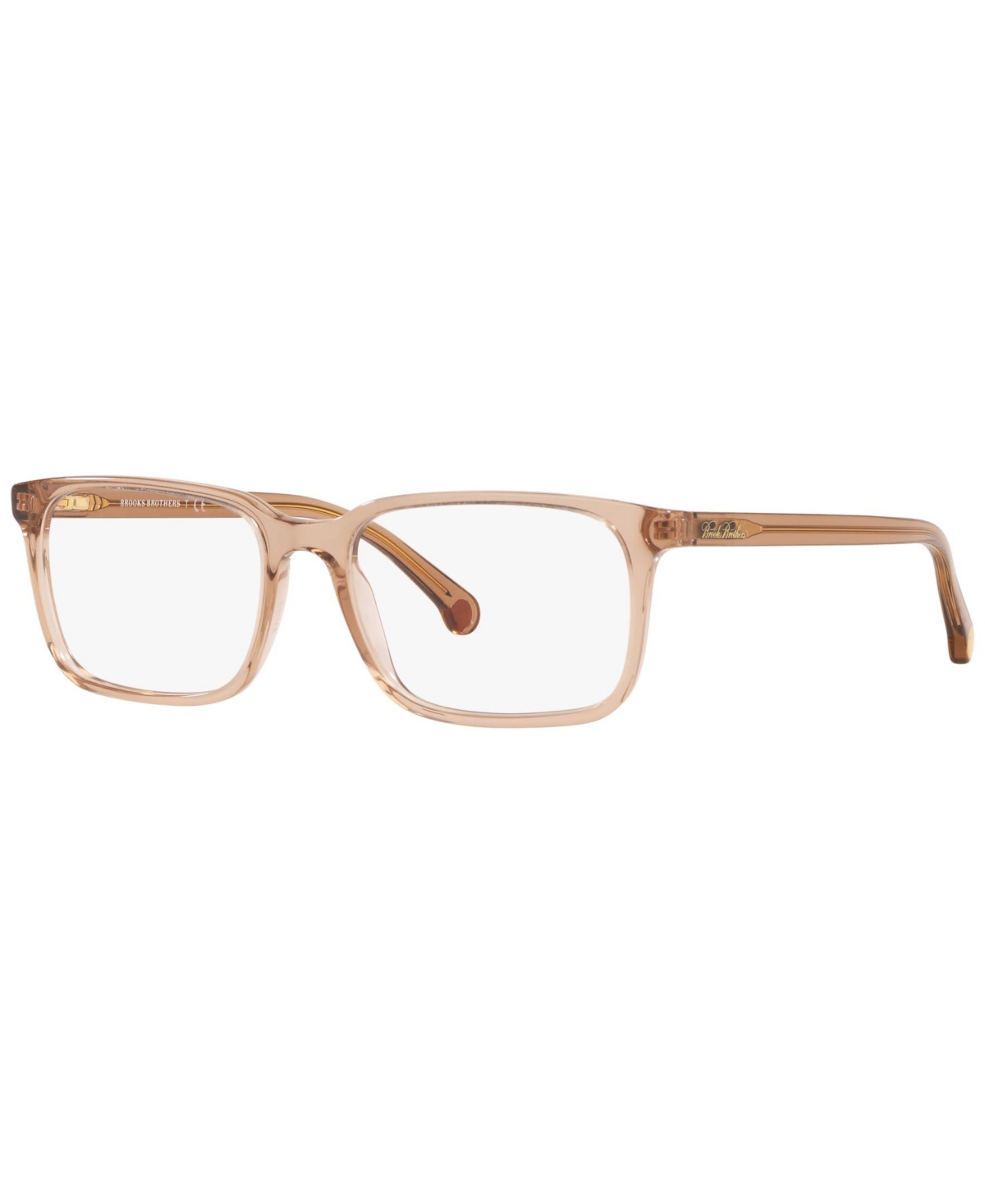 BB2033 Men's Rectangle Eyeglasses - Brown