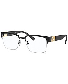 VE1272 Men's Rectangle Eyeglasses