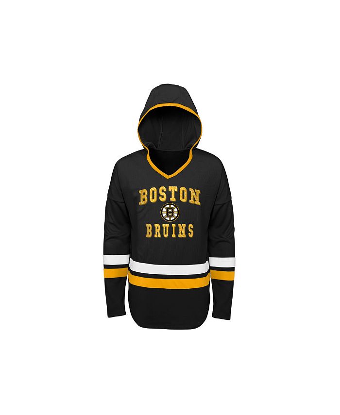 Outerstuff youth girls boston bruins score and shine pullover macy s