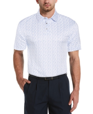 Pga Tour Men's Multicolor Conversation Polo Shirt