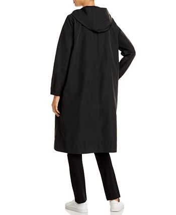 Eileen fisher hooded coat clearance