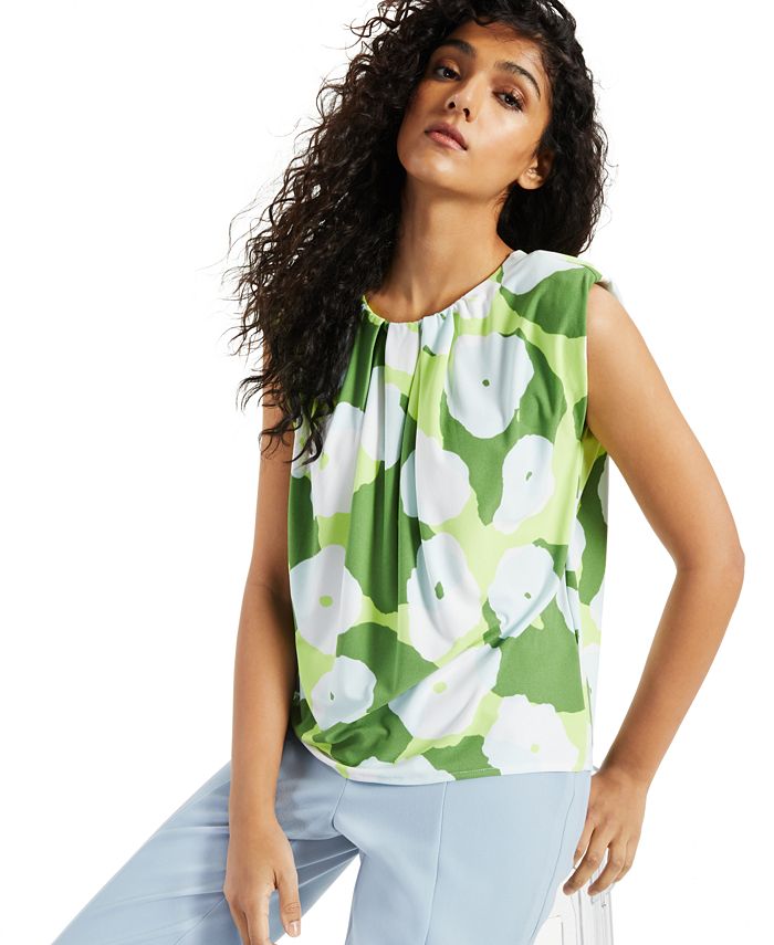 macy's alfani petite tops