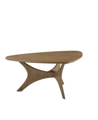 Blaze Triangle Wood Coffee Table