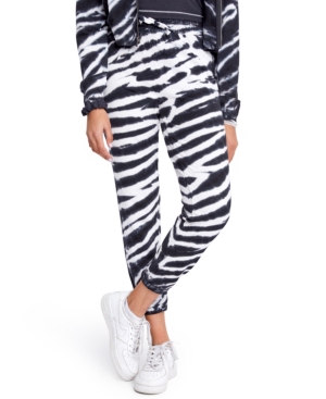 Sundown By Splendid Juniors' Playa Tie-Dyed Jogging Pants