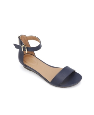 Shop Kenneth Cole Reaction Women's Great Viber Sandals In Navy