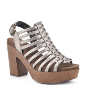 White Mountain Astonish Women's Platform Heel Sandals Women's Shoes