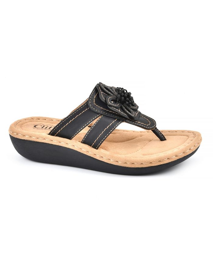 Cliffs by White Mountain Carnation Comfort Thong Sandals & Reviews ...
