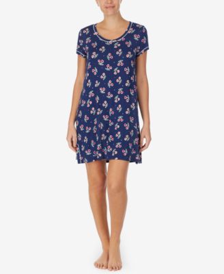 Cuddl Duds Printed Sleep Shirt 