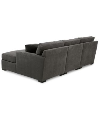 Radley 3-Piece Fabric Chaise Sectional Sofa, Created for Macy's