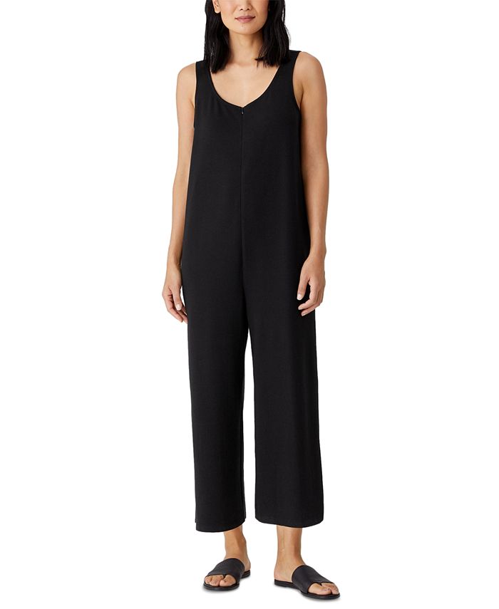 Eileen fisher plus size jumpsuit top