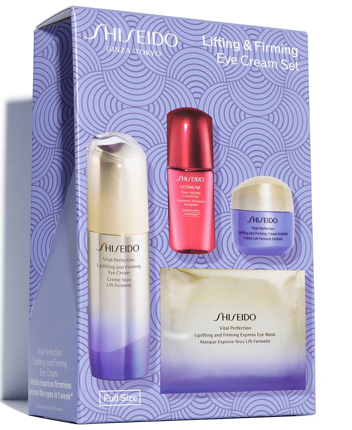 Shiseido 4Pc. Vital Perfection Lifting & Firming Eye Cream Set Macy's