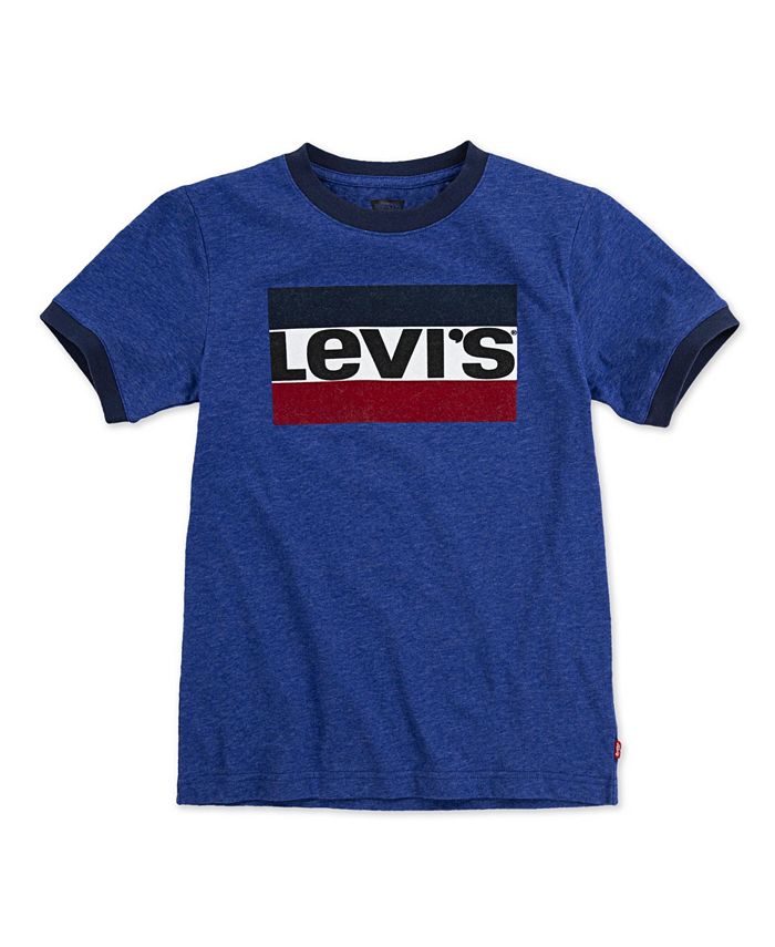 Levi's Little Boys Logo Ringer T-shirt - Macy's
