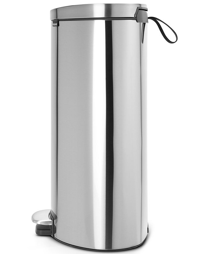 Brabantia FlatBack+ Silent Step 10.6Gallon Trash Can Macy's