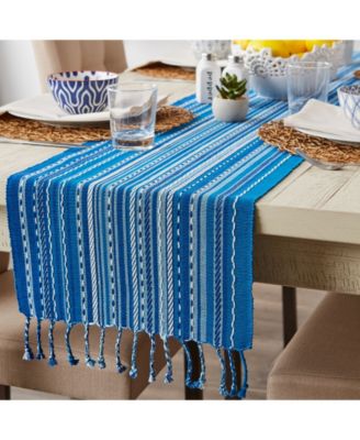 Stripe with Fringe Table Runner