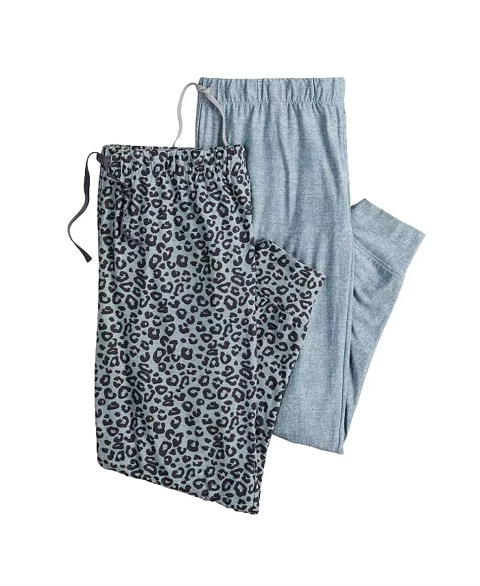 2-Pk. Jogger Sleep Pants - thumbnail 4