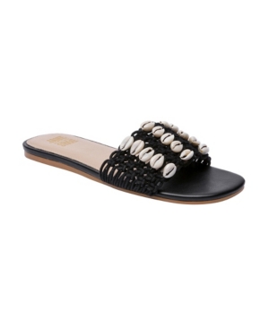 Jane And The Shoe Women's Mackenzie Woven Slide Sandals Women's Shoes