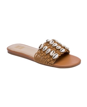 Jane And The Shoe Women's Mackenzie Woven Slide Sandals Women's Shoes
