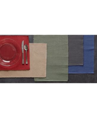 Ribbed Placemat, Set of 6