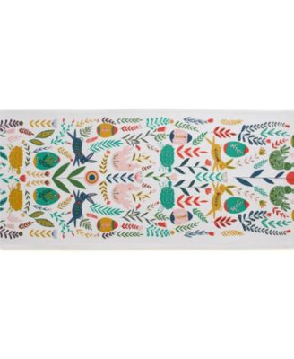 Easter Garden Embellished Table Runner, 14" x 108"
