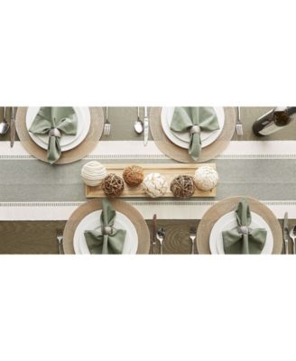 Floral Woven Round Placemat, Set of 6