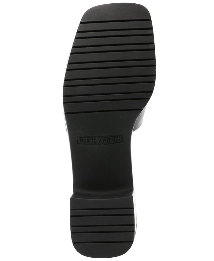 steve madden jelly block heel sandals