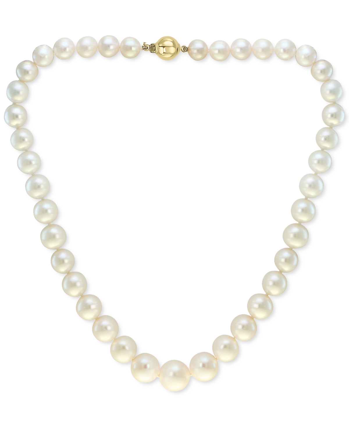 Effy 2-Pc. Set Cultured Freshwater Pearl (7-1/2-13mm) Strand Necklace & Matching Stud Earrings