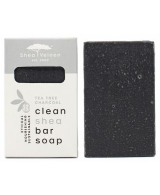 Shea Yeleen - Tea Tree Charcoal Soap, 4-oz.