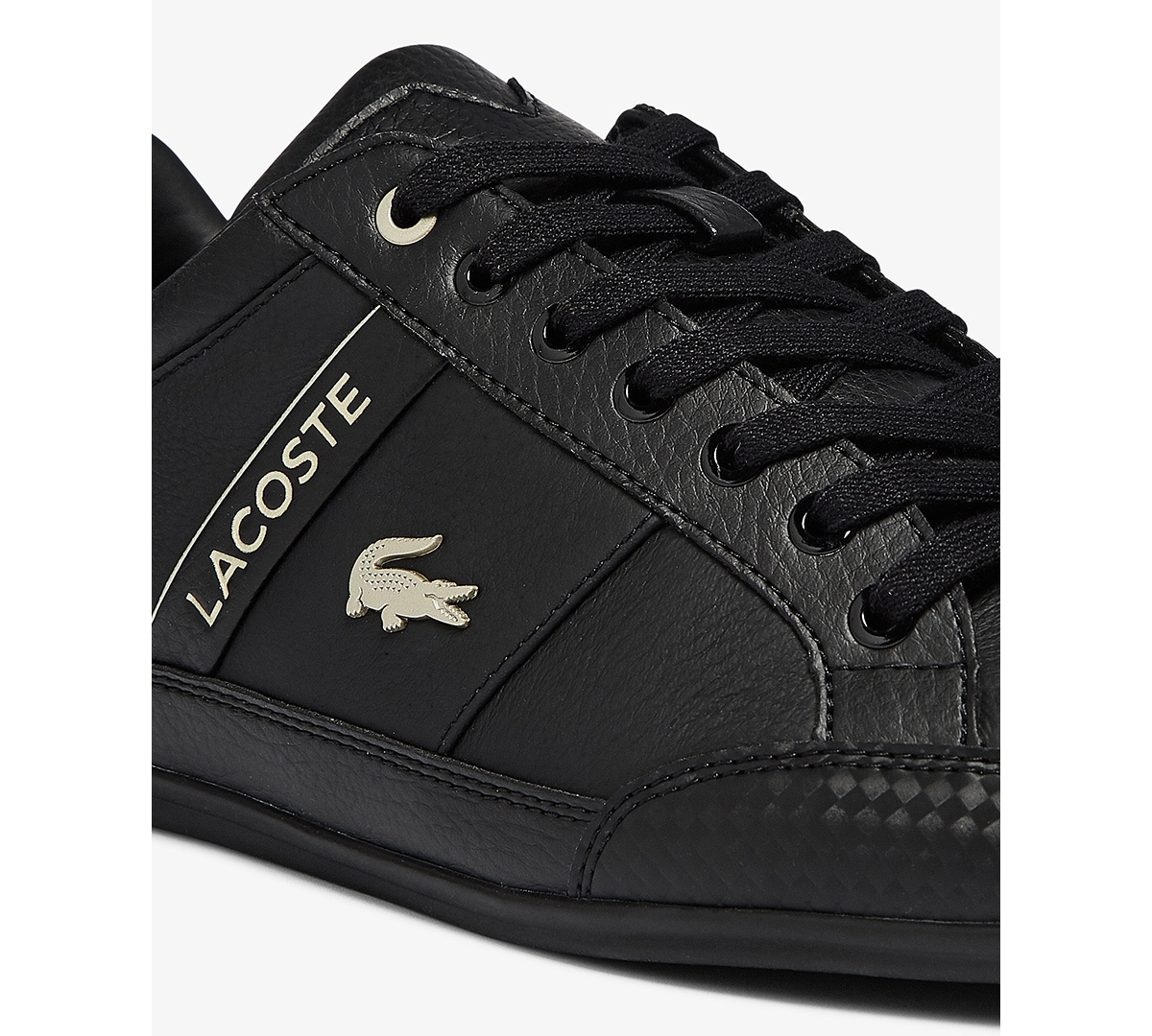 Shop Lacoste Men's Chaymon Sneakers In Black