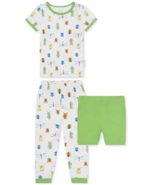 Max & Olivia Toddler Boys 2-Piece Insect-Print Pajama Set with Shorts