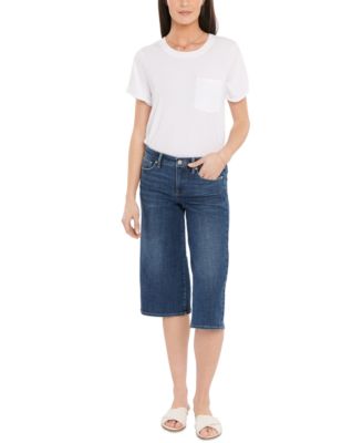 NYDJ - Wide-Leg Pedal Pusher Jeans