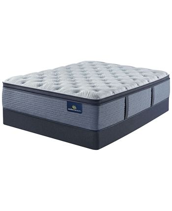 Serta - Perfect Sleeper Renewed Sleep 17" Firm Pillow Top Mattress Set- Full