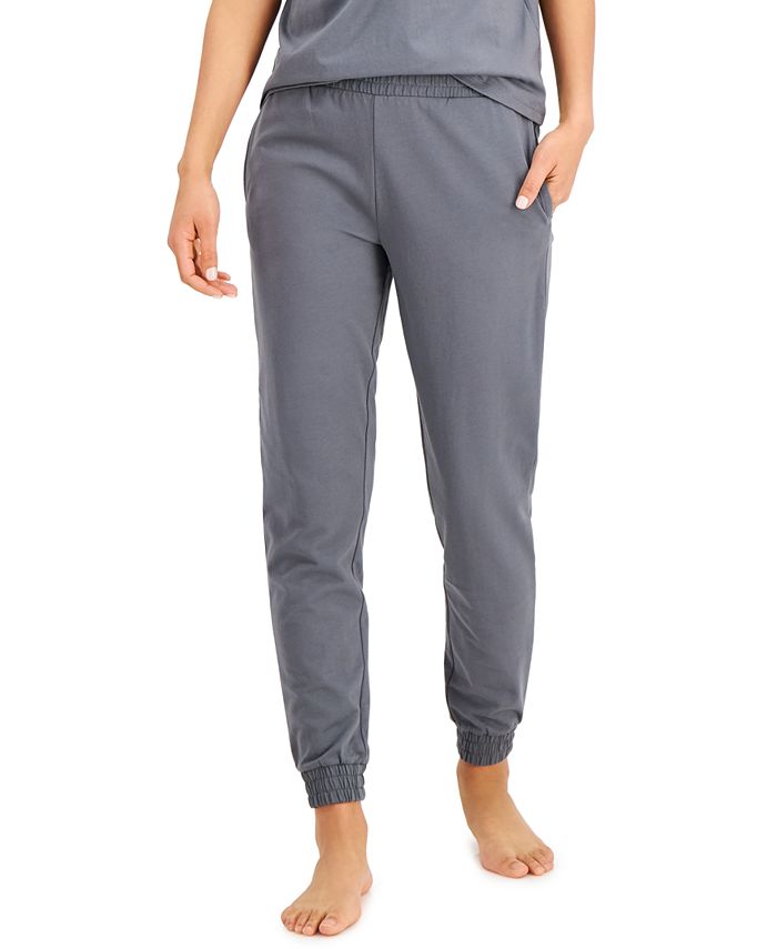 Jenni Cotton Jogger Pants, Created for Macy's - Macy's