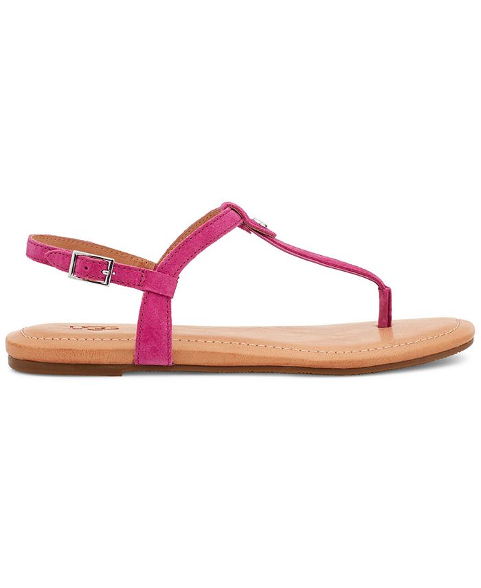 UGG® Women's Madeena T-Strap Slingback Sandals & Reviews - Sandals ...