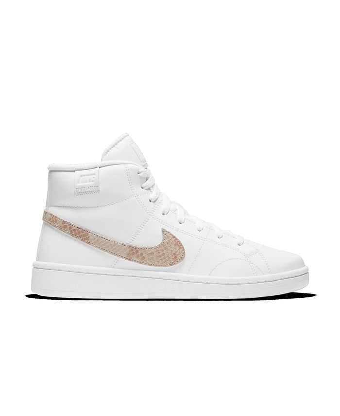Nike Women #39 s Court Royale 2 Mid High Top Casual Sneakers from Finish