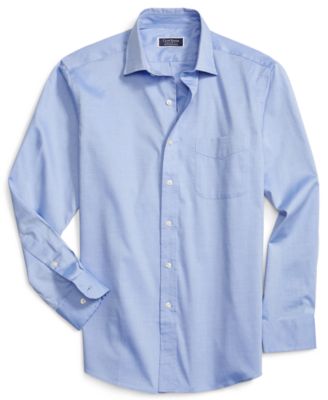 Men's Regular Fit Pinpoint Dress Shirt, Created for Macy's