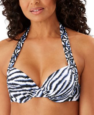Tommy Bahama - Zebra Printed Underwire Bikini Top