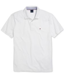 Men's Custom-Fit Ivy Polo Shirt with Magnetic Closure