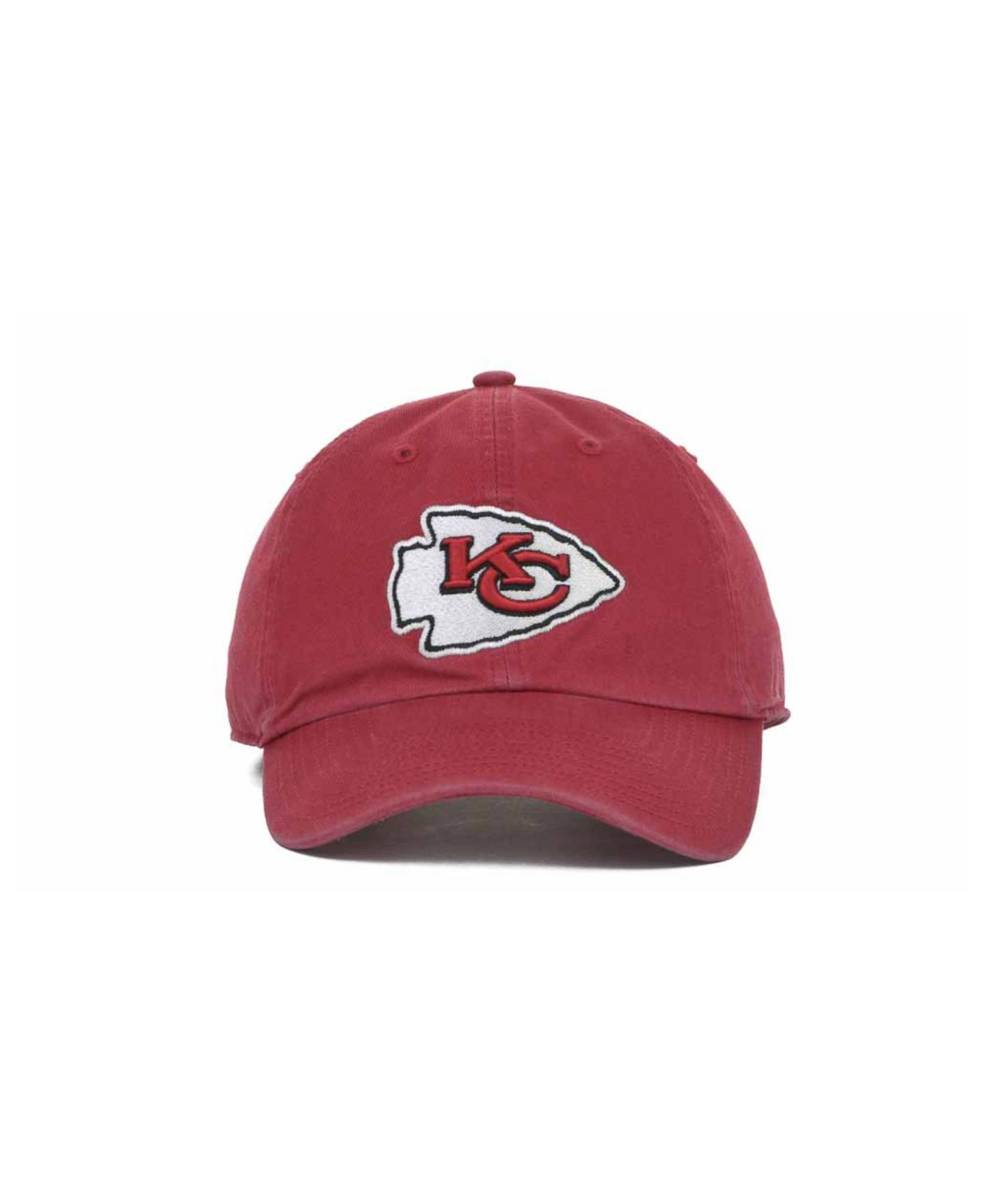 Мужская кепка '47 Brand Kansas City Chiefs Clean UP — фото 2