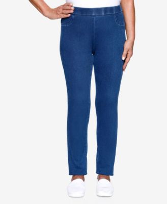plus size stretch denim jeggings