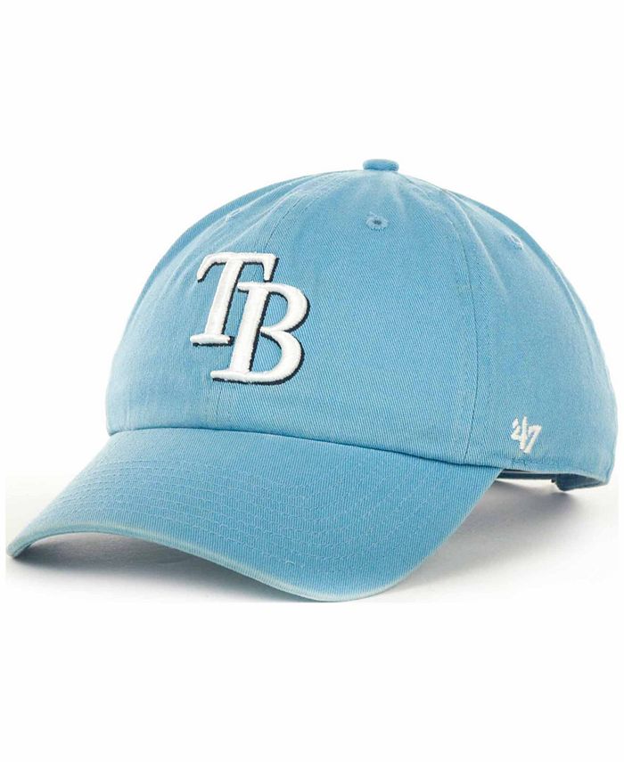 47 Navy Tampa Bay Rays Clean Up Adjustable Hat