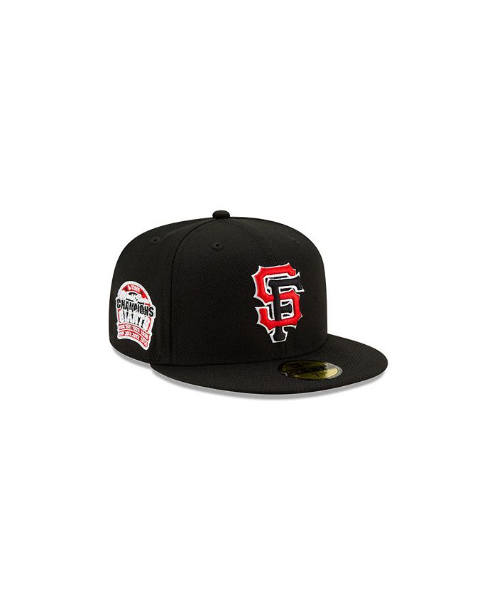 Men's San Francisco Giants New Era Black Area Code 59FIFTY Fitted Hat