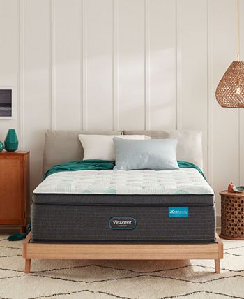 Beautyrest - Harmony Emerald Bay Series 16.5" Medium Pillow Top Mattress- Full