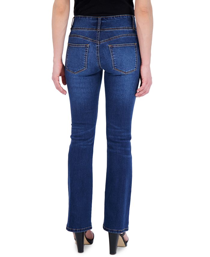 Gogo Jeans Juniors' Triple Button Flare Jeans - Macy's