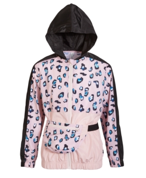 Ideology Big Girls Hooded Windbreaker and Hip Pack Set Created for Macy's