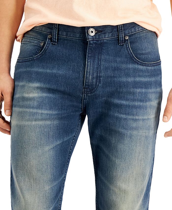 INC International Concepts Men's Tinted Slim-Fit Straight-Legged Jeans ...